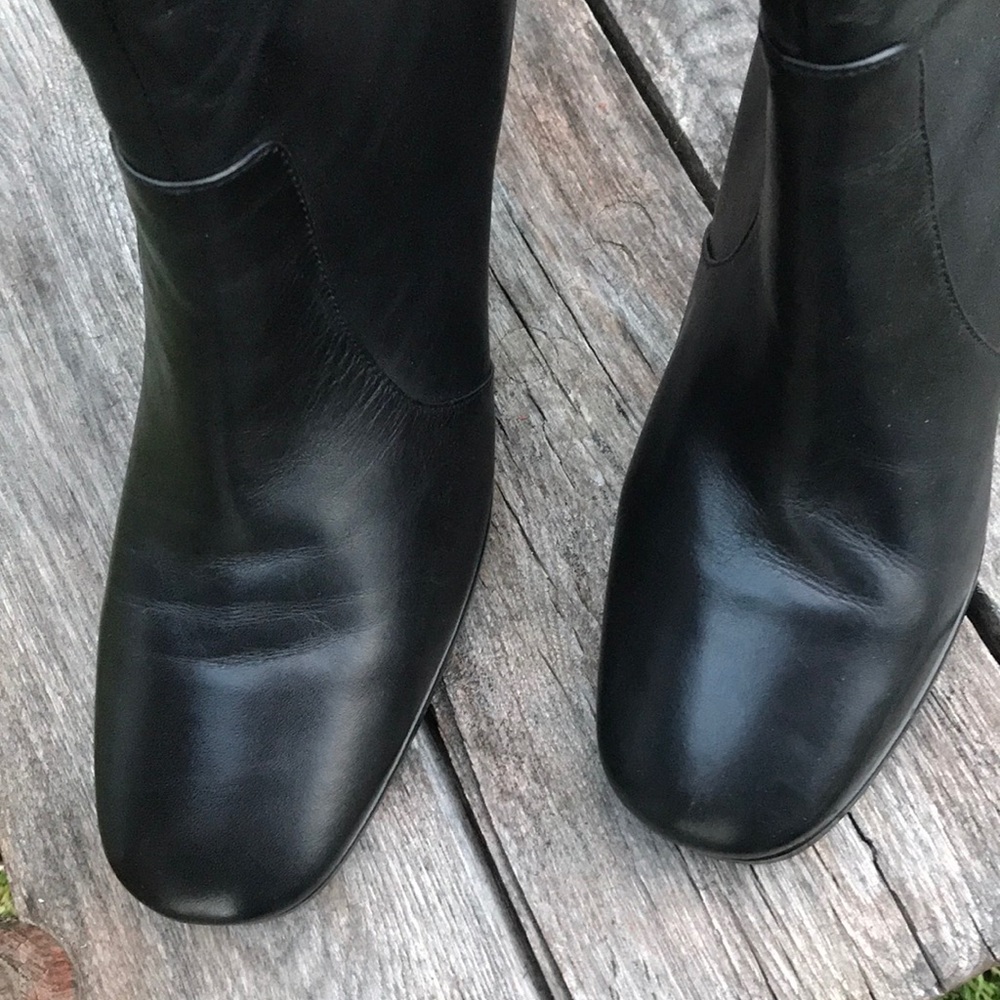 Jennifer Moore Leather Booties - image 2